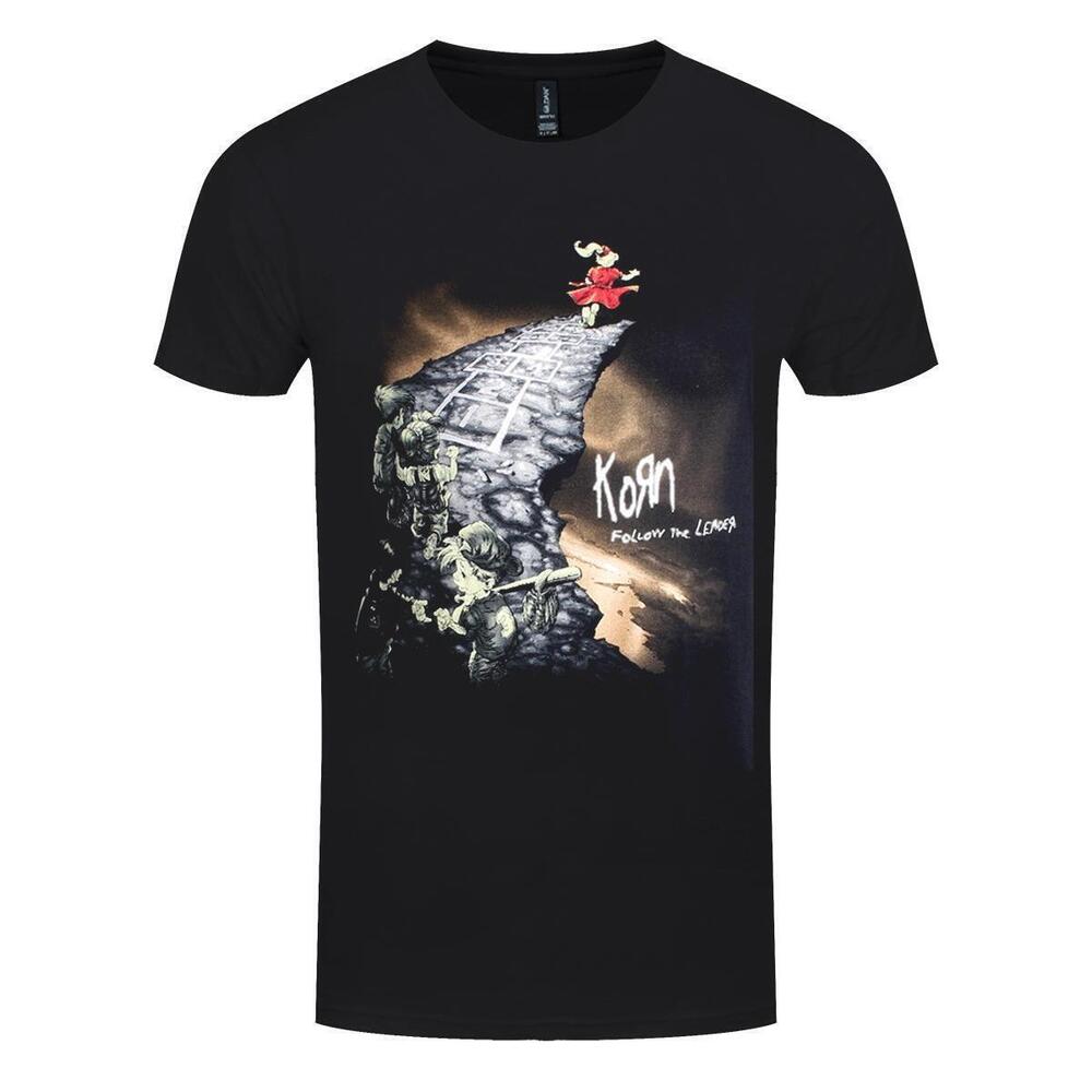 Korn Follow The Leader Mens Black Tshirt